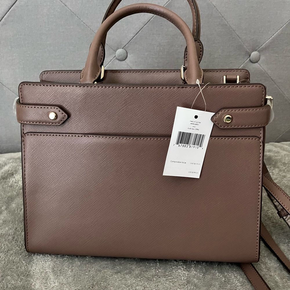 NWT Kate Spade Medium Staci Satchel in Dusk City - Picture 4 of 8